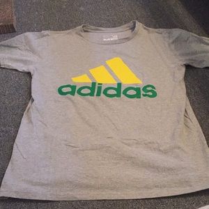 Grey Adidas shirt